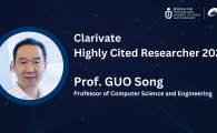 Prof. GUO Song Honored as Highly Cited Researcher 2023 by Clarivate